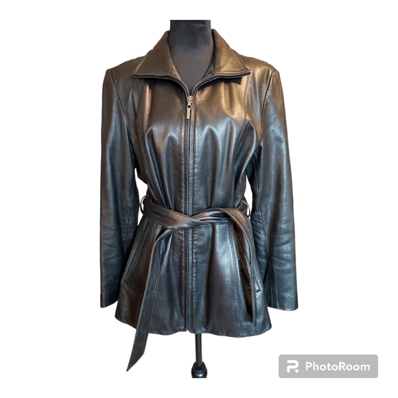 Colebrook & Co. Jackets & Blazers - Colebrook & Co. Leather Coat
